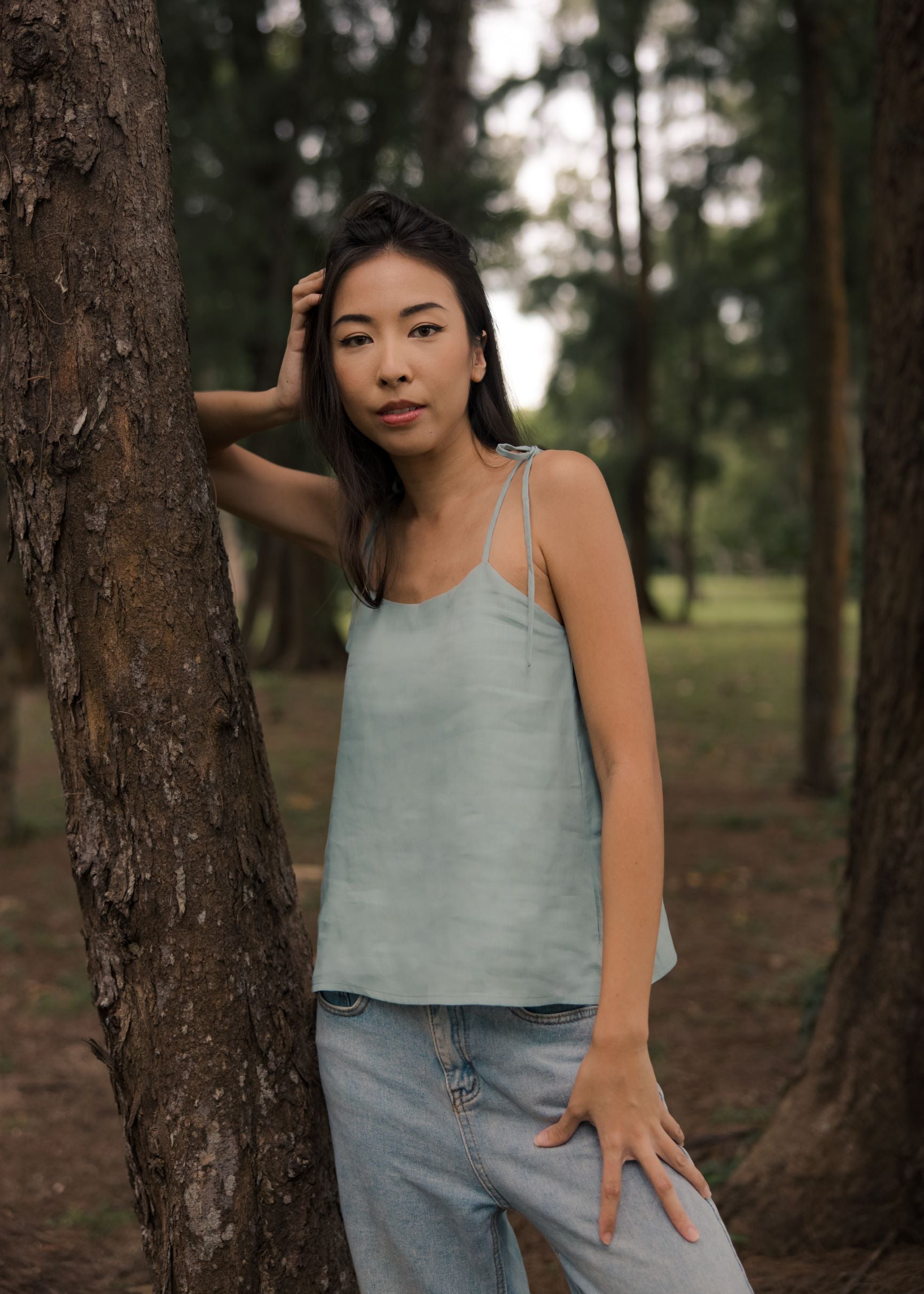 Eun Camisole in Seafoam