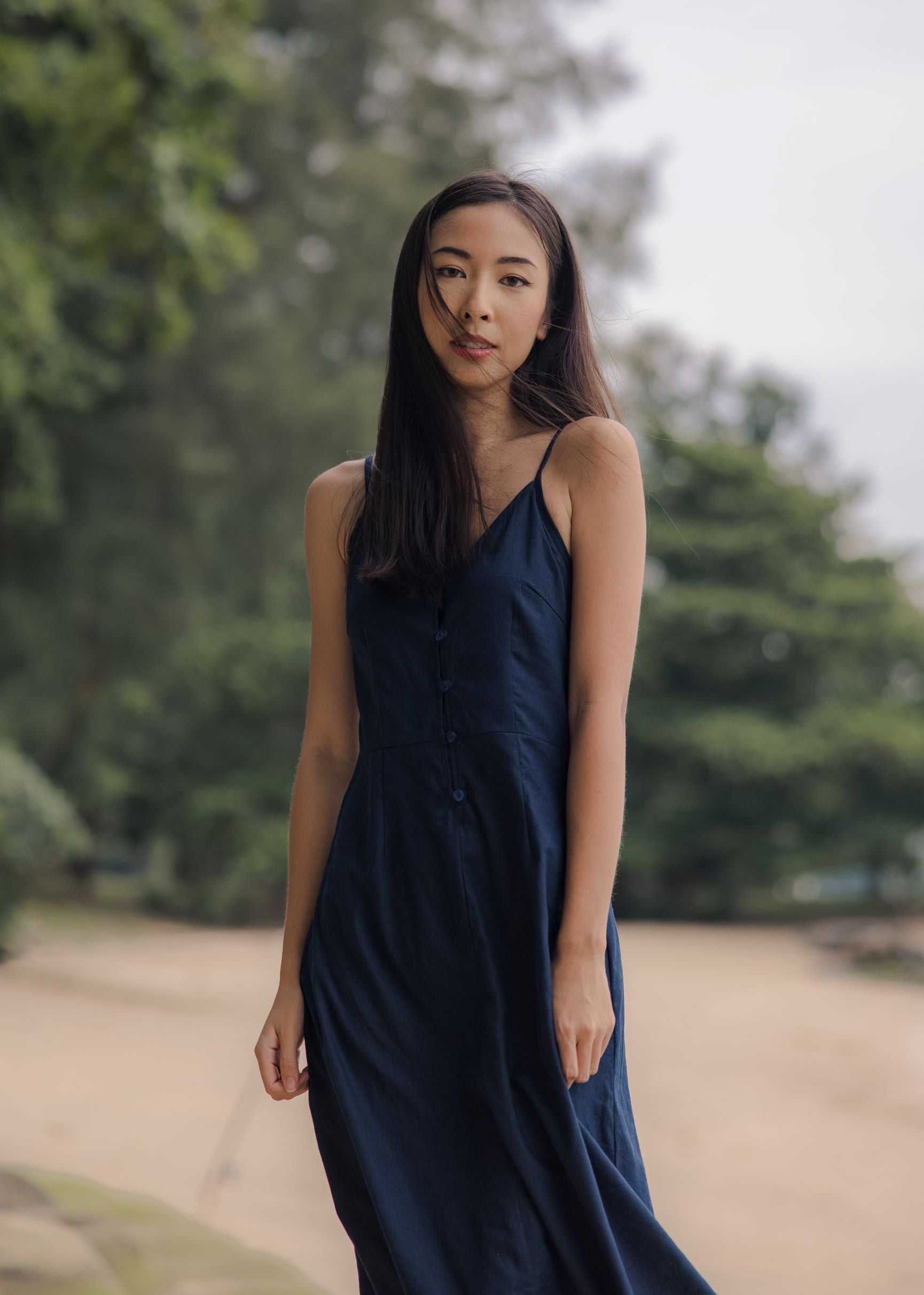 Johanna Dress in Midnight