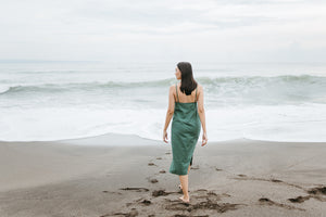 Nellie Dress in Forest