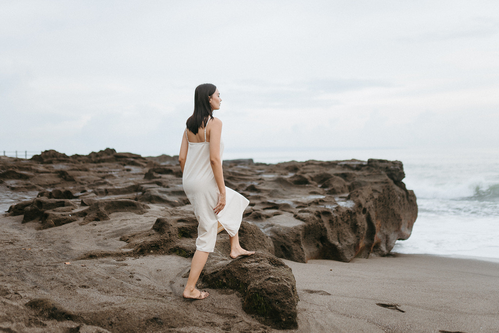 Nellie Dress in Sand