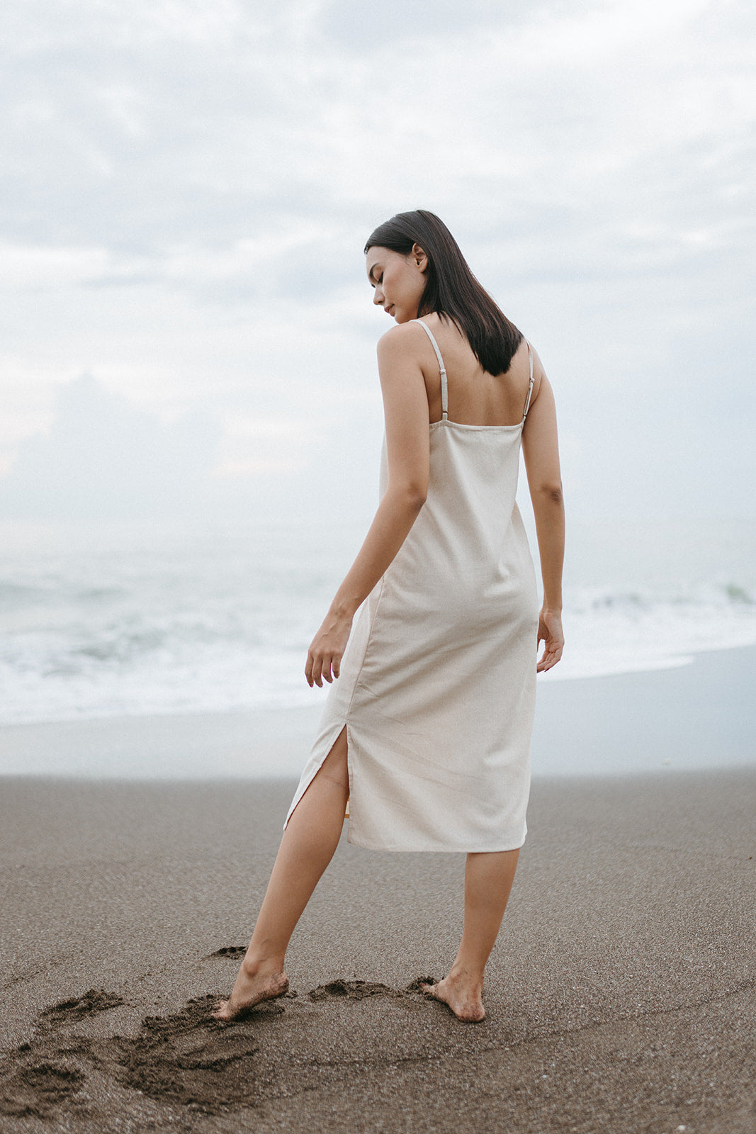 Nellie Dress in Sand