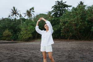 Anya Shirt in White