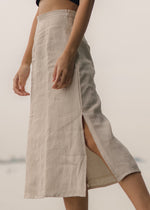 Load image into Gallery viewer, Naomi Skirt in Natural [Restock]
