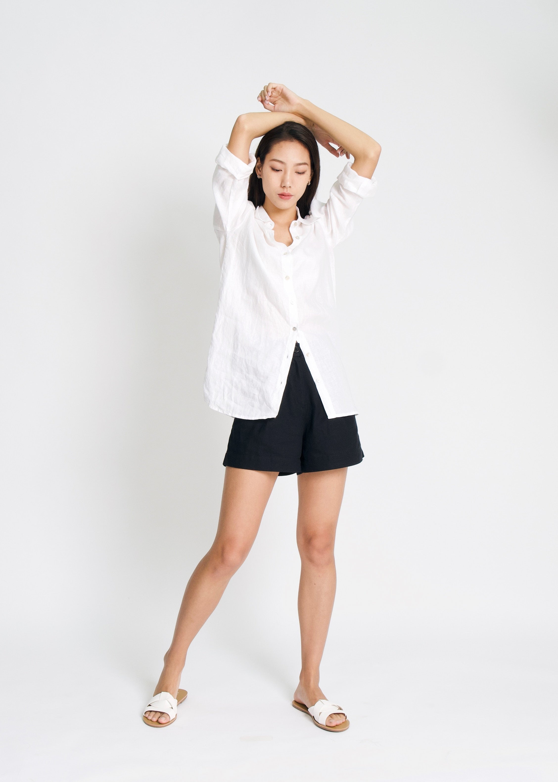 Gwyneth Shirt in White [4th Restock]